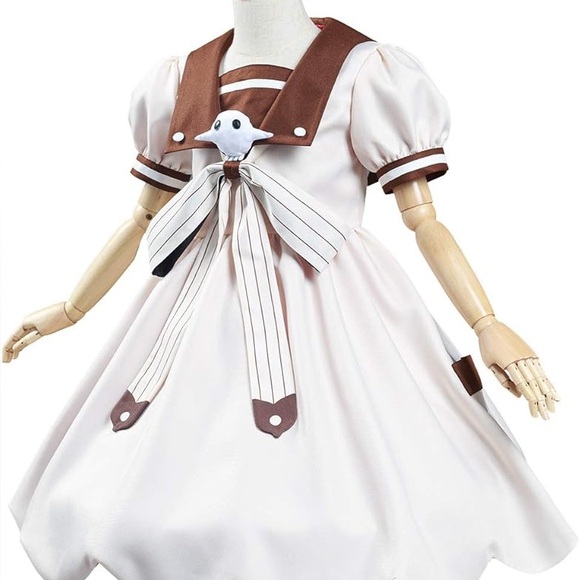 Girls Nene Yashiro Cosplay Costume Hanako kun Yashiro Dress Size Large - Picture 2 of 5